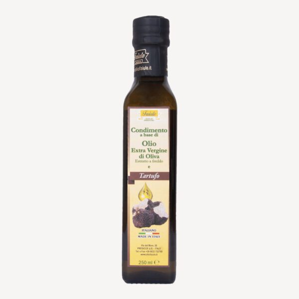 Extra virgin olive oil truffle